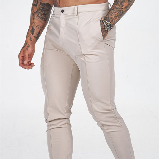 Tristan Tate, The Stallum Trousers, Andrew Tate, cobra Tate, White Front Side